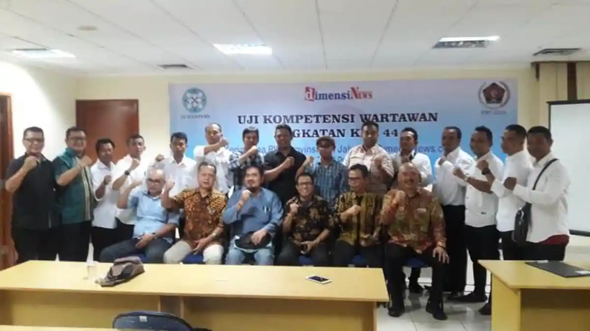 PWI DKI Jakarta Gelar Uji Kompetensi Kelima Tahun 2019