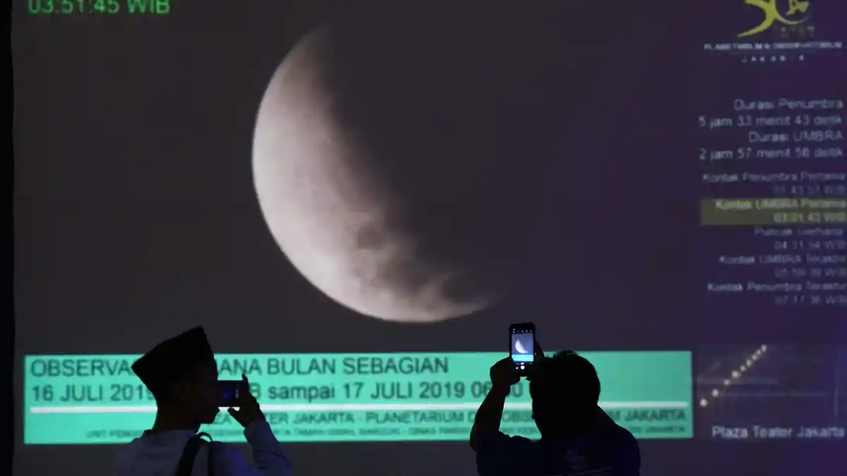 Proses Gerhana Bulan Sebagian 29 Oktober 2023, Simak Wilayah yang Bisa Melihat