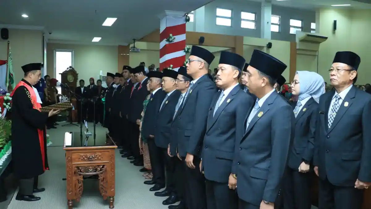 25 Anggota DPRD Prabumulih Periode 2019-2024 Resmi Dilantik, Ini Nama-namanya