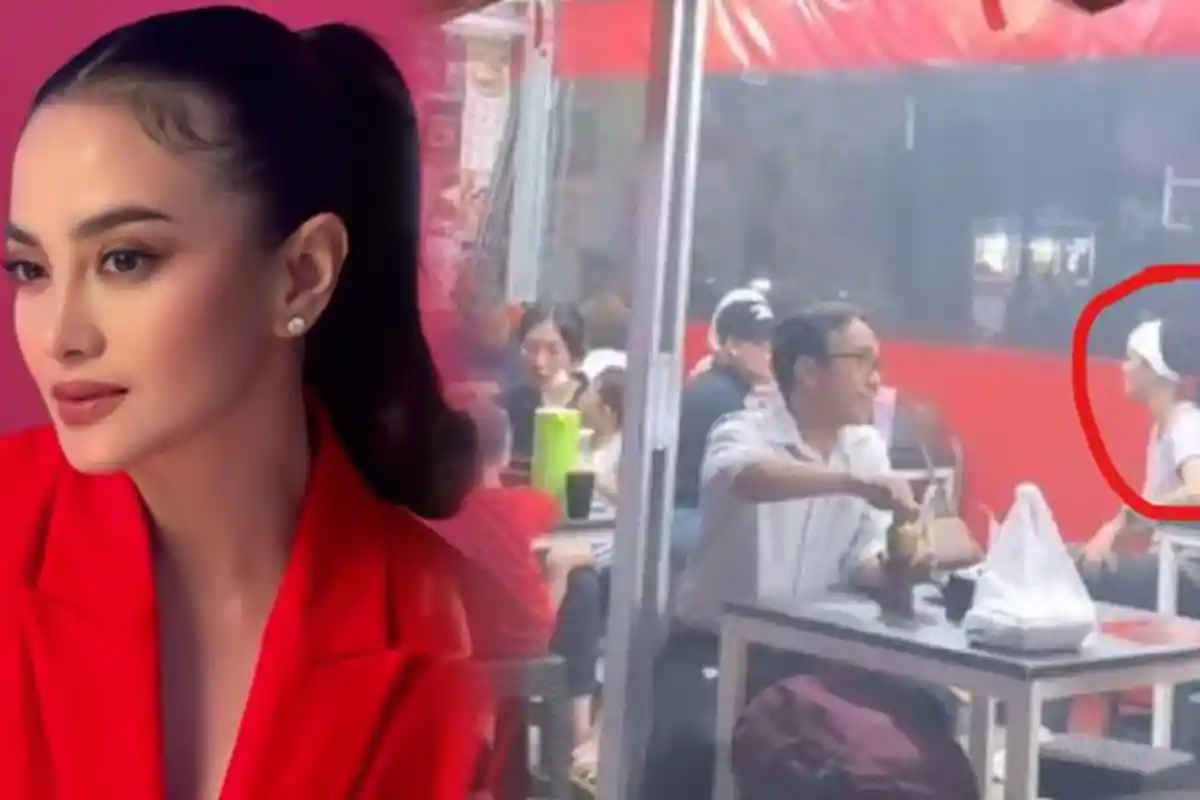 Gaya Sederhana Artis Terkenal Jadi Pelayan di Warung Nasi Goreng, Tak Gengsi, Luwes Antar Makanan