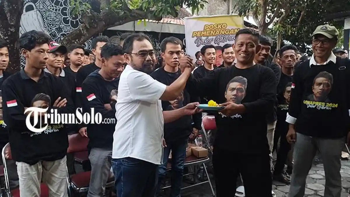 Gibran Batal Datang di Peresmian Posko Pemenangan di Klaten, Ikut Rapat Paripurna 