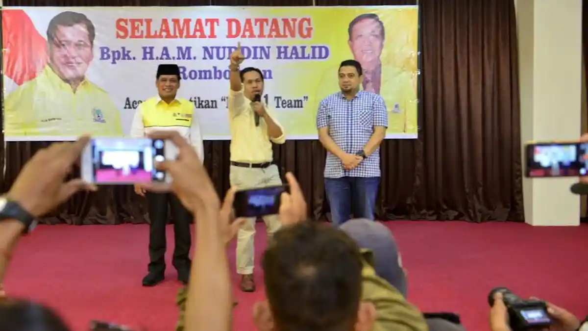 Jaringan Pemenangan NH-Aziz Perkuat Appi-Cicu di Makassar