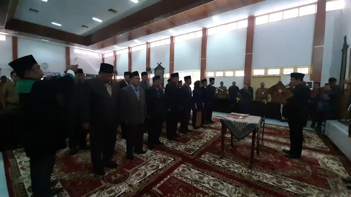 Daftar Nama 16 Pejabat Eselon II dan III Pemkab Bungo yang Dilantik Hari Ini