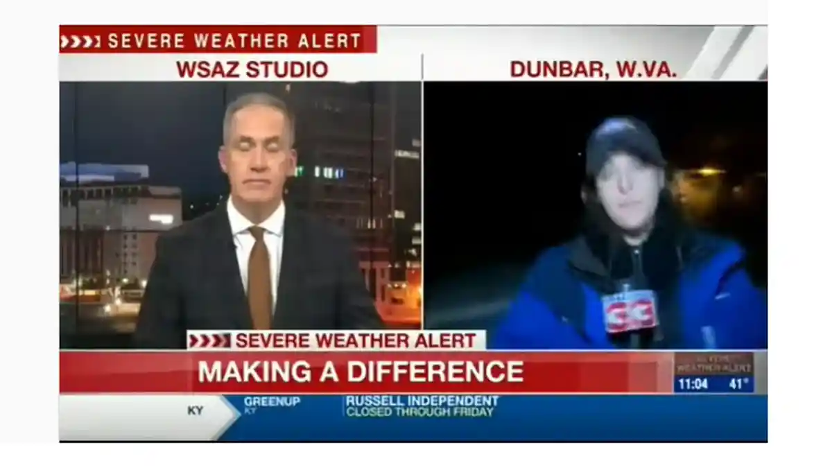 Viral Reporter Televisi Ini Ditabrak Mobil Saat Live Report Dan Tetap ...