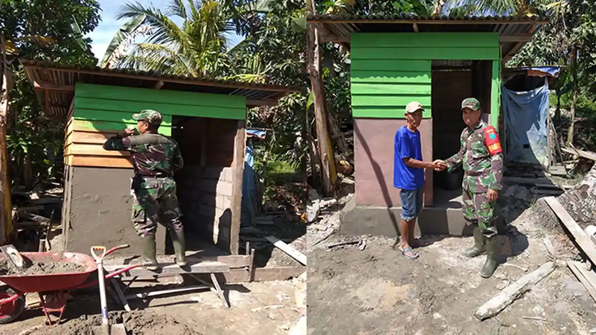 TNI AD Wujudkan Warga Sungai Raya Sehat 2020 Melalui Jambanisasi