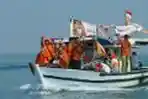 Bang Dayat dan Didik Kampanye di Pulau Seribu