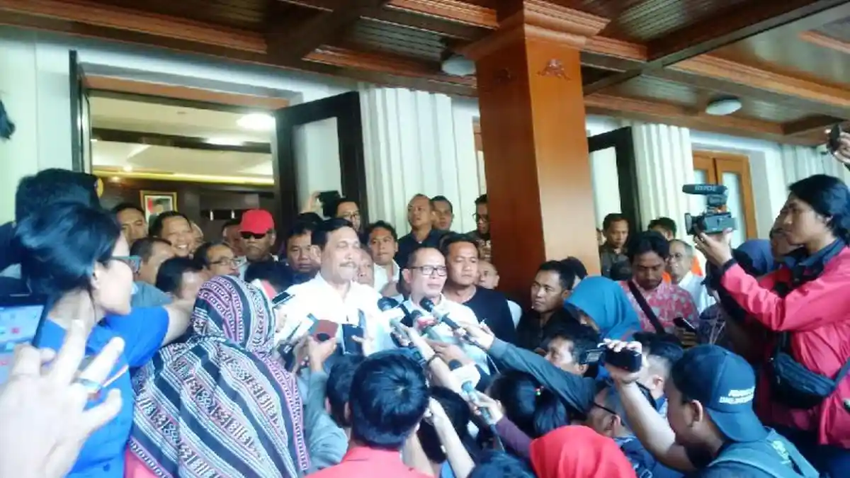 Para Presiden Buruh Tersenyum Dengar Janji Pemerintah Makan Bersama