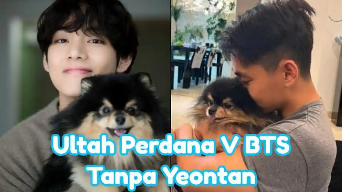 Ultah Perdana V BTS setelah Yeontan Si Anjing Kesayangan Meninggal, 7 Tahun Temani Kim Taehyung