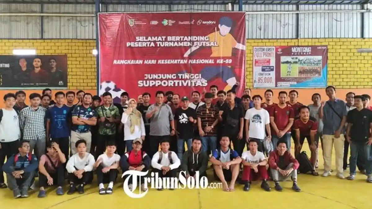 Rangkaian HKN ke-59 di Klaten, Wabup Yoga Hardaya Buka Turnamen Futsal Antar Instansi Kesehatan