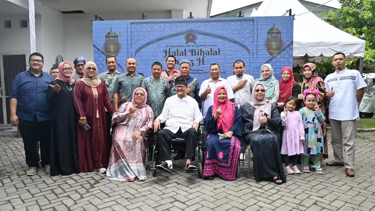 Para Tokoh Berkumpul! Halal Bi Halal di Rumah Besar Datuk Rektor