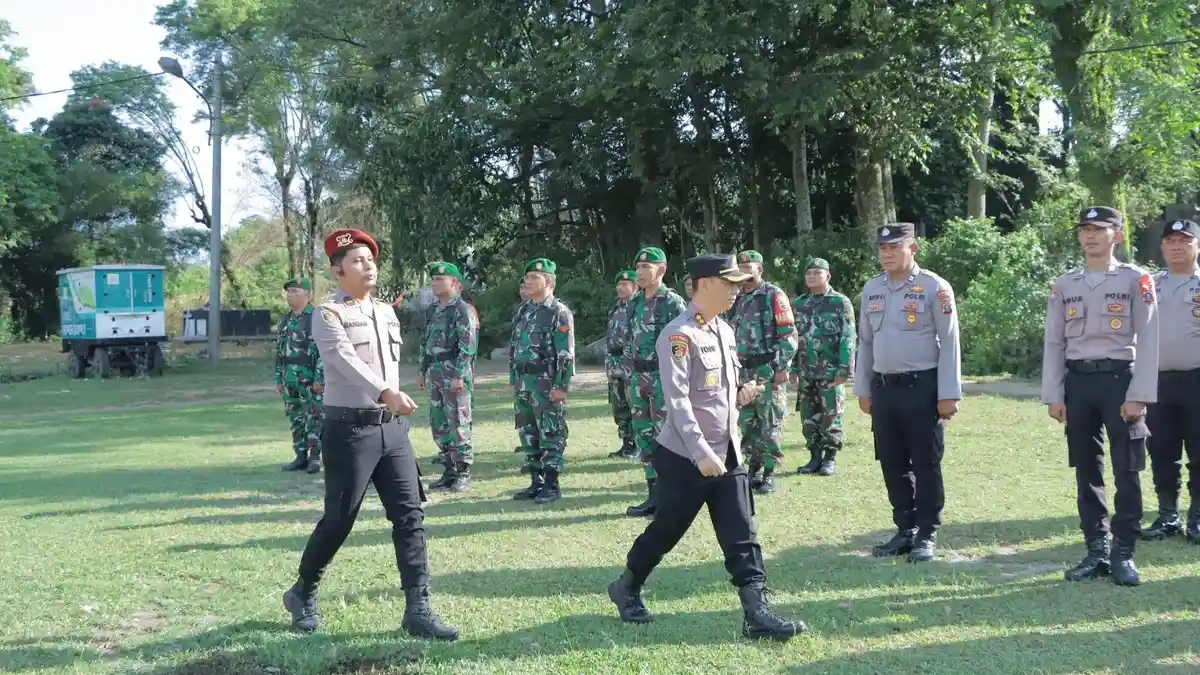 Apel Gelar Pasukan Ops Ketupat Toba 2024 Polres Samosir: Sinergitas untuk Keamanan Idul Fitri