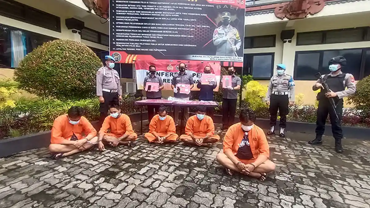 Pengungkapan Kasus Narkotika di Tabanan Meningkat, Hingga Juni Amankan 27 Orang dan 175 Gram Sabu