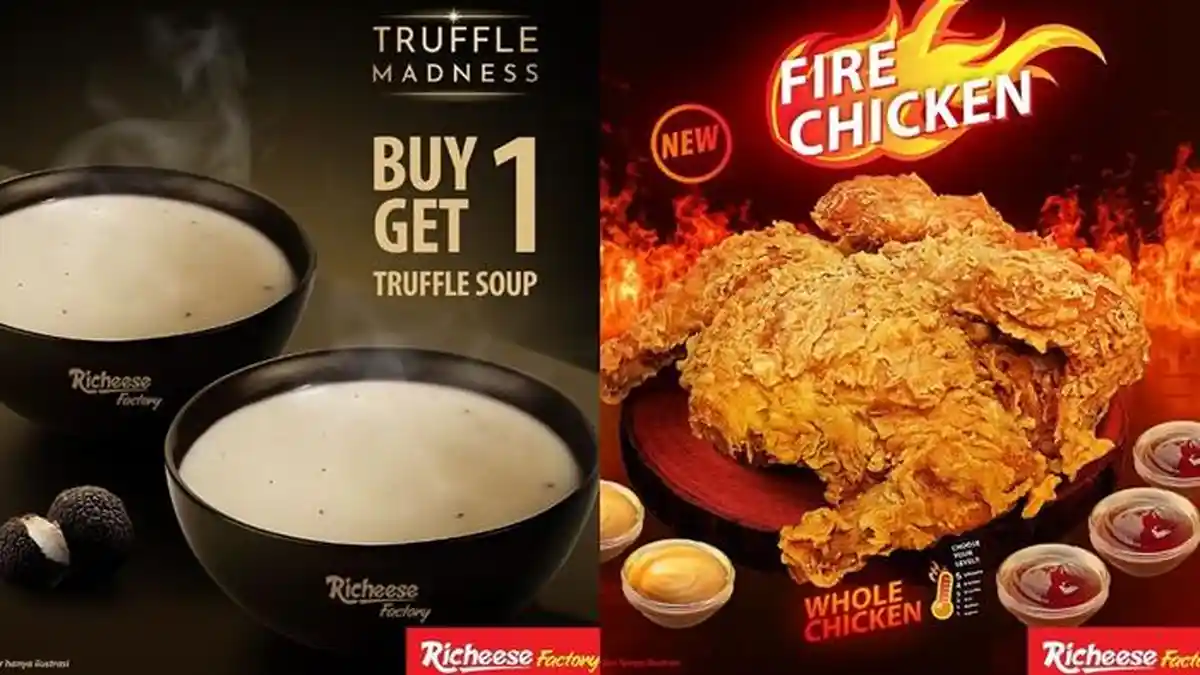 Katalog Promo Richeese Factory Hari ini Rabu 13 Desember 2023, Truffle ...