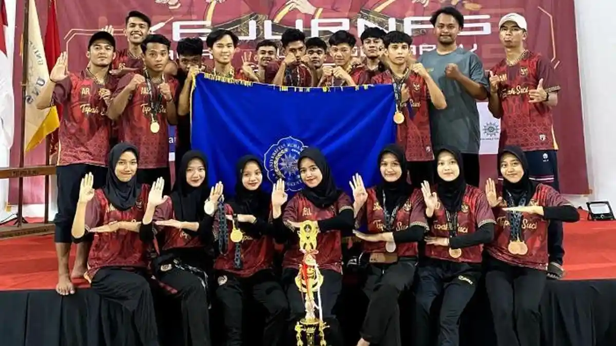 Tapak Suci UMP Raih Juara Umum Kejuaraan Nasional
