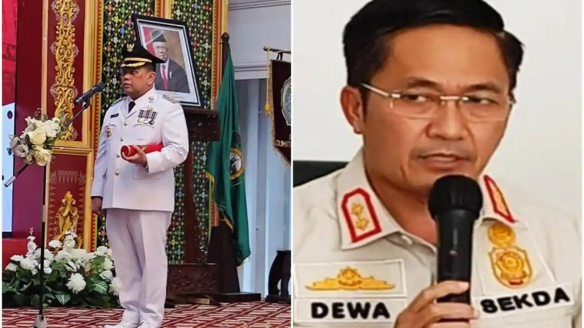Ucok Abdulrauf Resmi Jabat Pj Walikota Palembang, Ratu Dewa Kembali Jadi Sekda