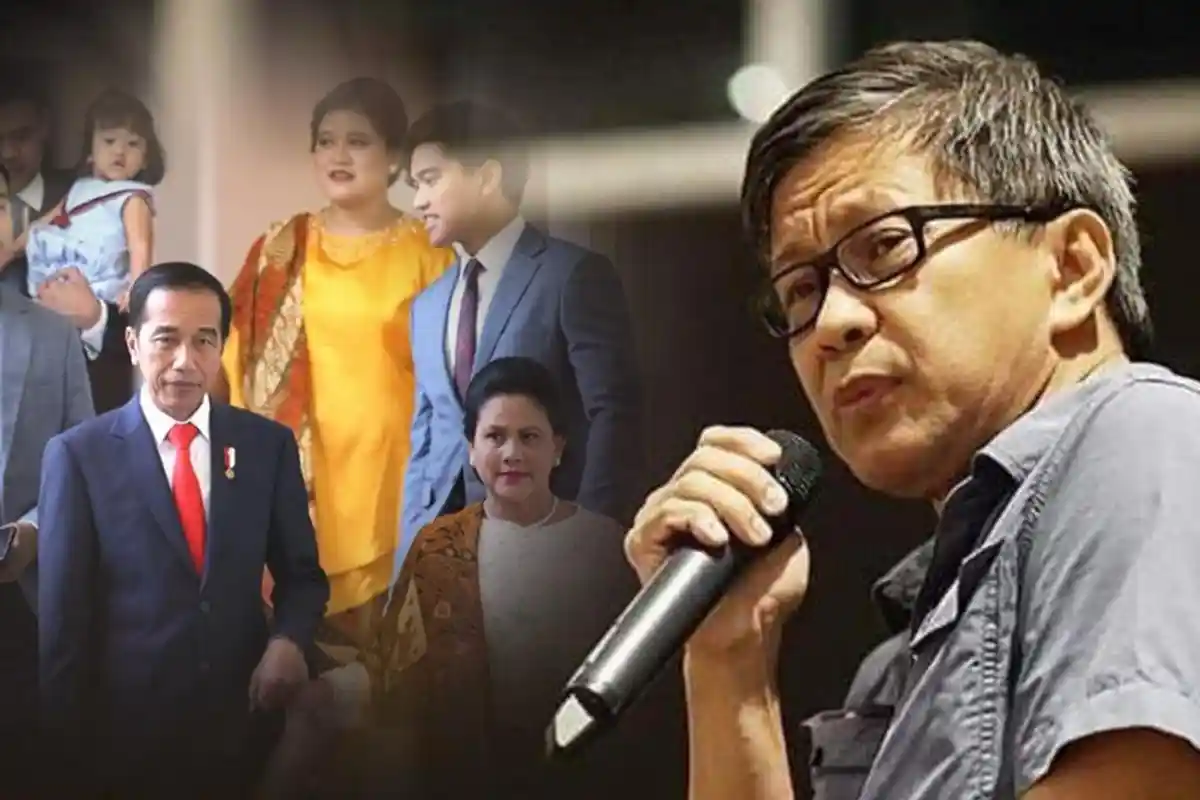 Ngaku Tak Ada Dendam, Rocky Gerung: Jokowi Mantu Saya Diundang