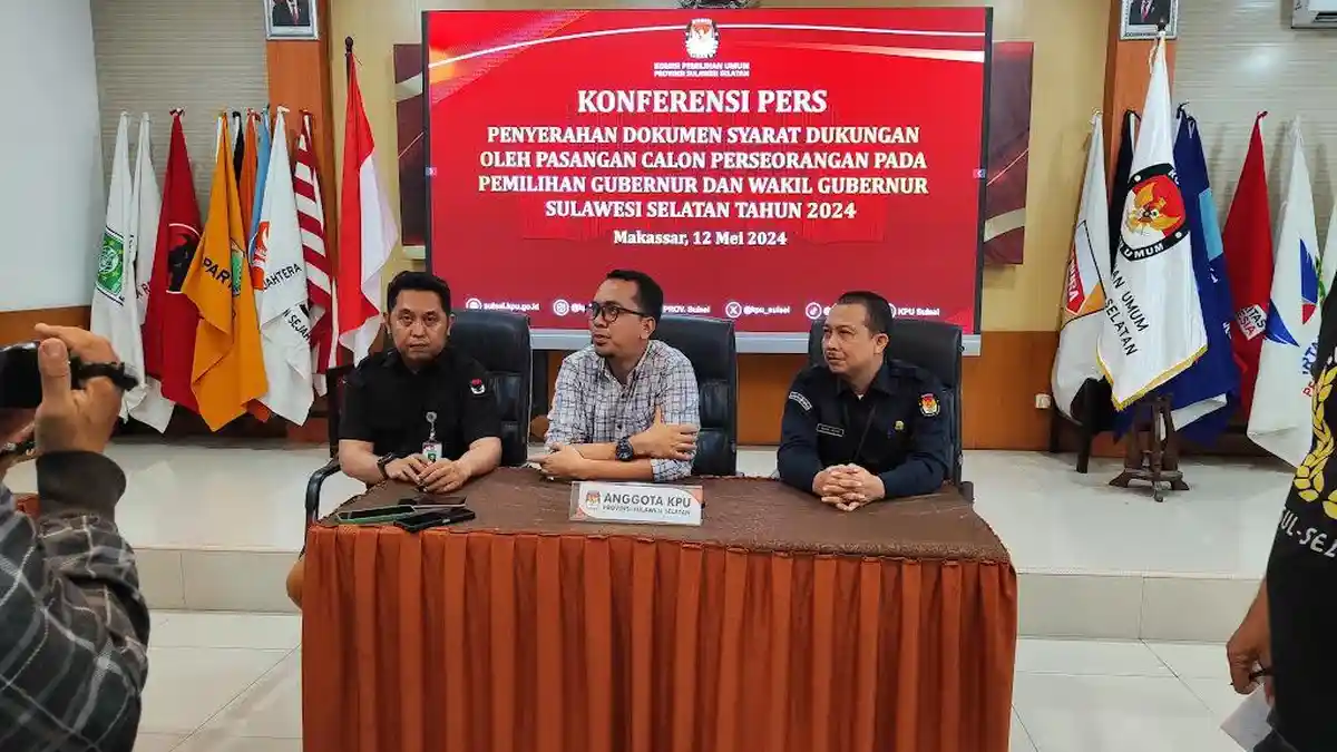 KPU Sulsel Bingung Regulasi Caleg Terpilih Maju Pilkada 2024