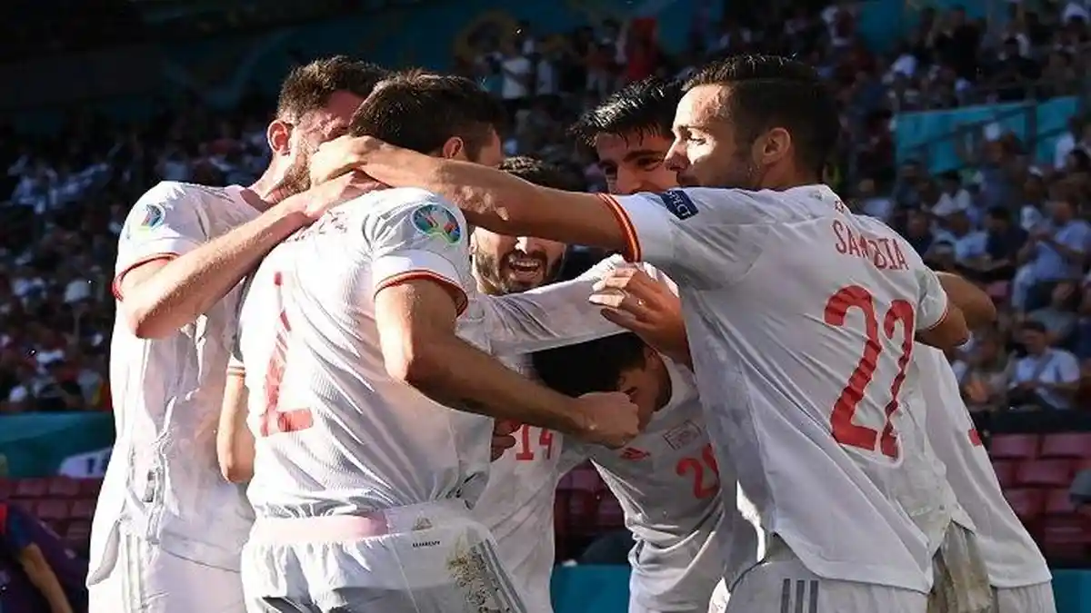 HASIL Kroasia vs Spanyol, Drama 8 Gol, Alvaro Morata Cs Amankan Tiket Perempat Final Euro 2020