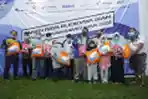JMI Gelar Panen Raya Budidaya Ikan dan Santunan Ramadan