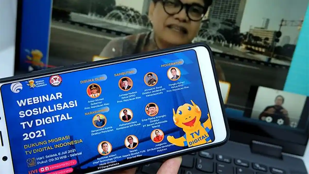 Tetap Gratis, Siaran TV Digital Bukan Streaming Internet