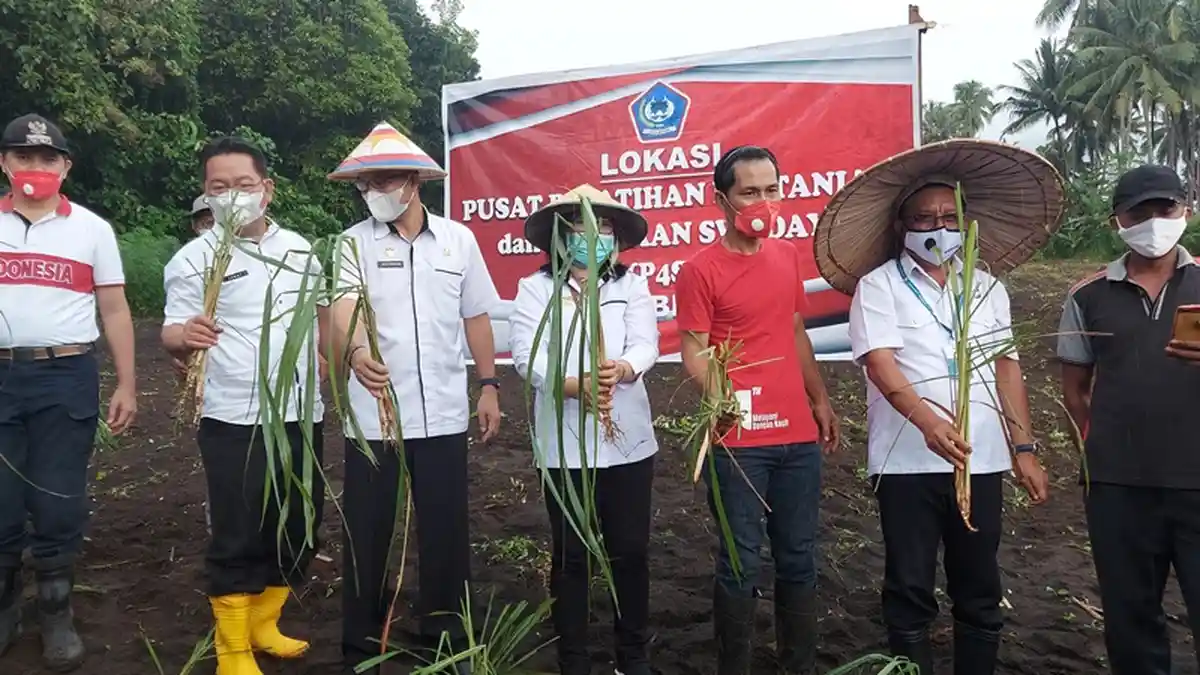 Petani Milenial Ini Ingin Bawa Pertanian Kota Bitung Hebat