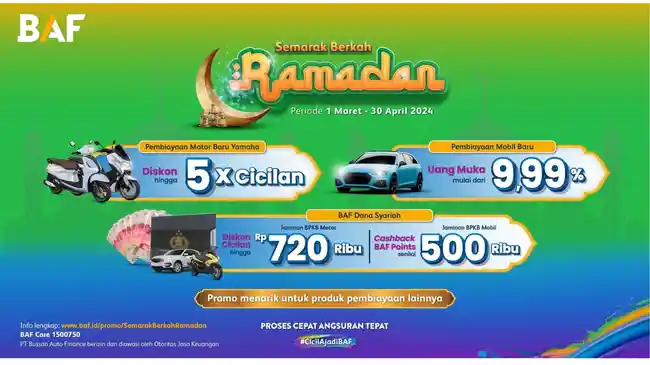 BAF Semarak Berkah Ramadan Makin Seru, Bisa Wujudkan Ini Itu