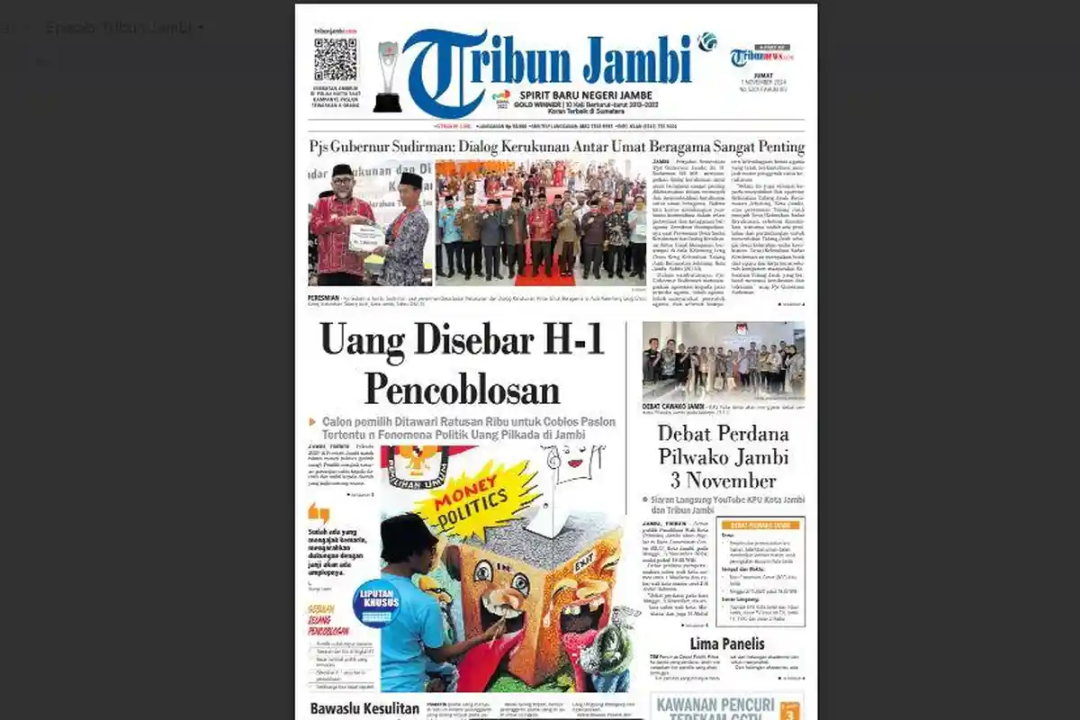 Pengakuan Sang Pemilih di Jambi, Uang Disebar H-1 Pencoblosan