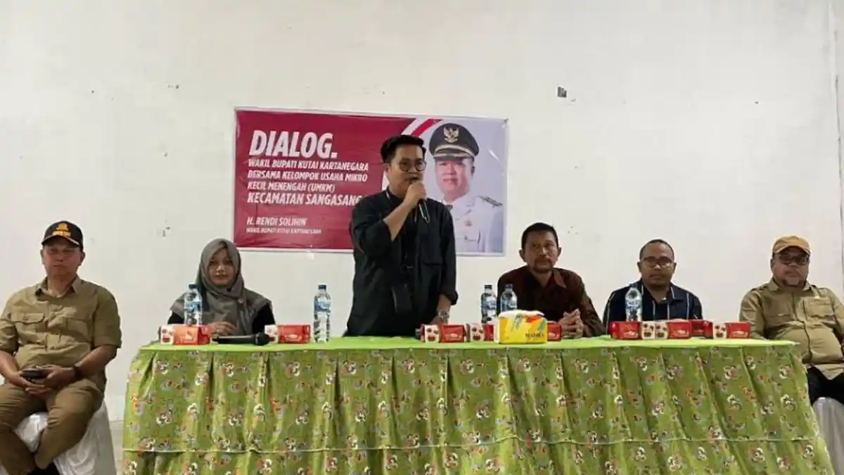 Wabup Kukar Rendi Solihin Berkomitmen Beri  Bantuan kepada UMKM di Sangasanga