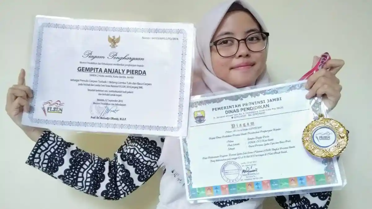 Didiskualifikasi Membuat Gempita Semakin Semangat Mengejar Prestasi