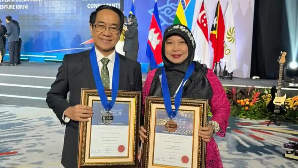 Dua Tokoh Akademisi Sulsel Perkuat Jaringan Keinsinyuran Regional ASEAN