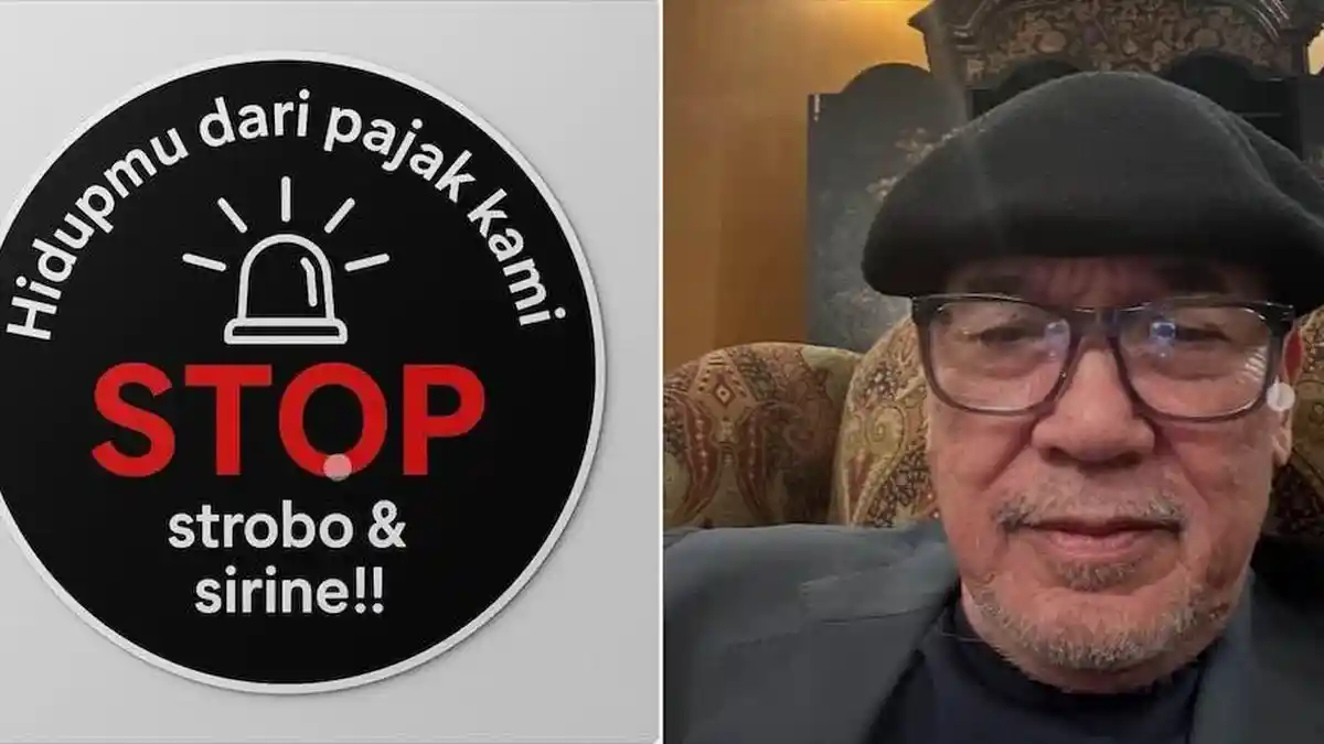 BERANI Serukan Anti Strobo dan Sirine di Jalan, Eks Dubes: Hidupmu dari Pajak Kami