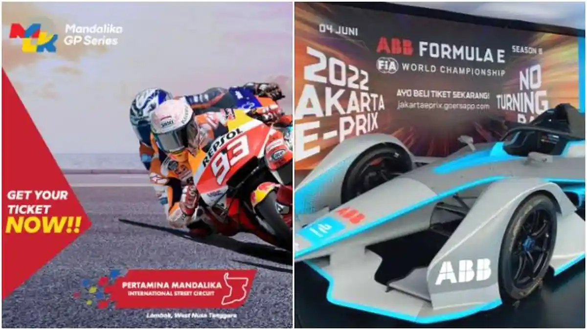 Viral Sponsor Formula E Jakarta Jauh Lebih Banyak Dibanding MotoGP Mandalika yang '99 Persen BUMN'