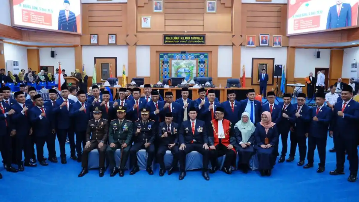 35 Wakil Rakyat Terpilih di Pileg Resmi Sandang Status Anggota DPRD Pangkep Sulsel Periode 2024-2029
