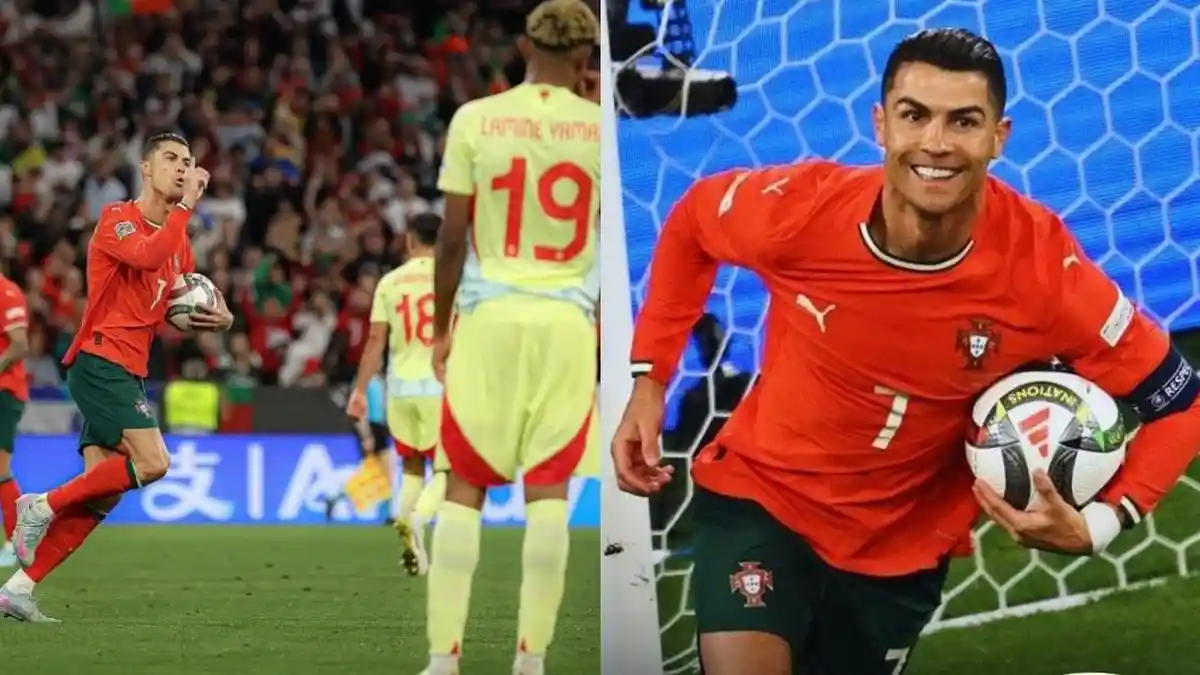Gol Ronaldo Tunda Kemenangan Yamal cs, Laga Final Portugal vs Spanyol Lanjut ke Extra Time