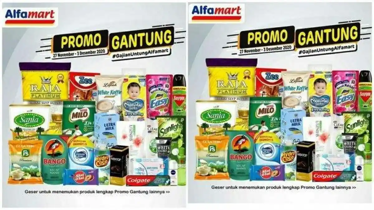 ALFAMART Tawarkan Promo Gantung Berlaku Hingga 3 Desember 2020, Cek Program Khusus Bayar GoPay