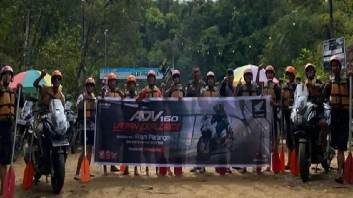 Komunitas Honda ADV Kunjungi Wisata Hidden Gem Melalui ADV160 Urban Exploride