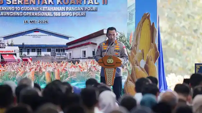 Kapolri Sampaikan Target Pembangunan 1.500 SPPG Polri di Tahun 2026