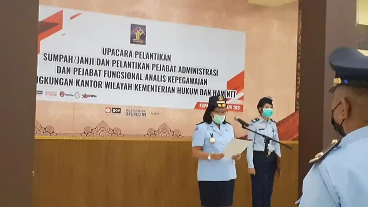 Kakanwil Kemenkumham NTT Minta Pejabat Imigrasi Garda Terdepan Cegah Naker Non Prosedural dan TTPO