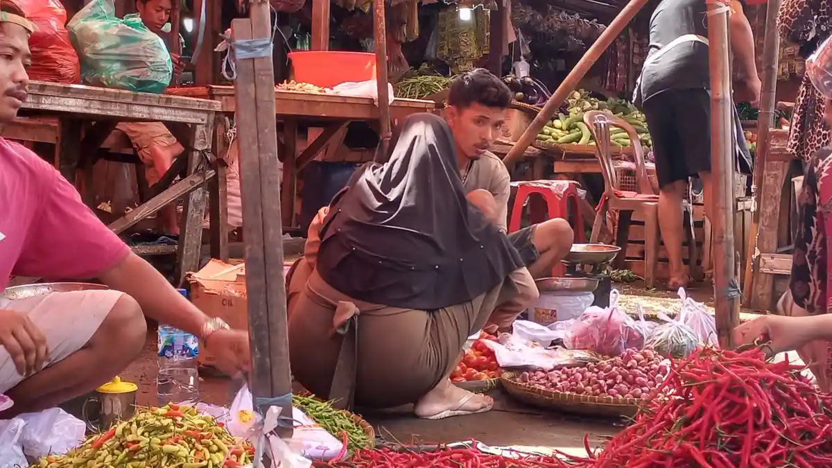 Cabai Rawit Merah Rp 70 Ribu Per Kg di Pasar Kranggot, Pedagang: Ini Mah Pindah Harga