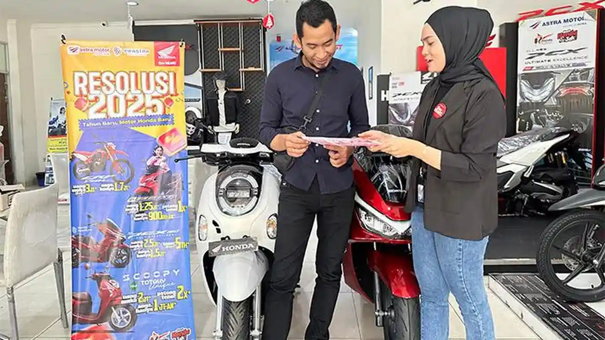 Promo Resolusi 2025 di Tahun Baru, Asmo Kalbar Tawarkan Motor Honda ...