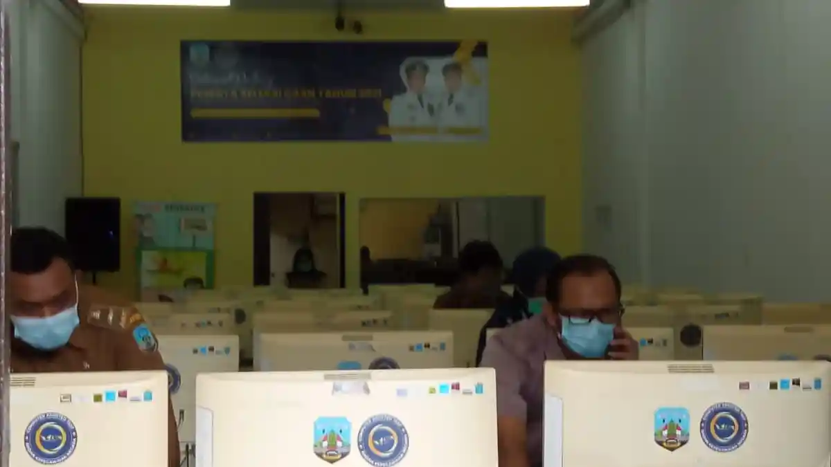 Kendala Jaringan SKD CPNS Kaltara, Pengawas BKN Harap Sesi Hari Ini Berlanjut, Potensi Sampai Malam