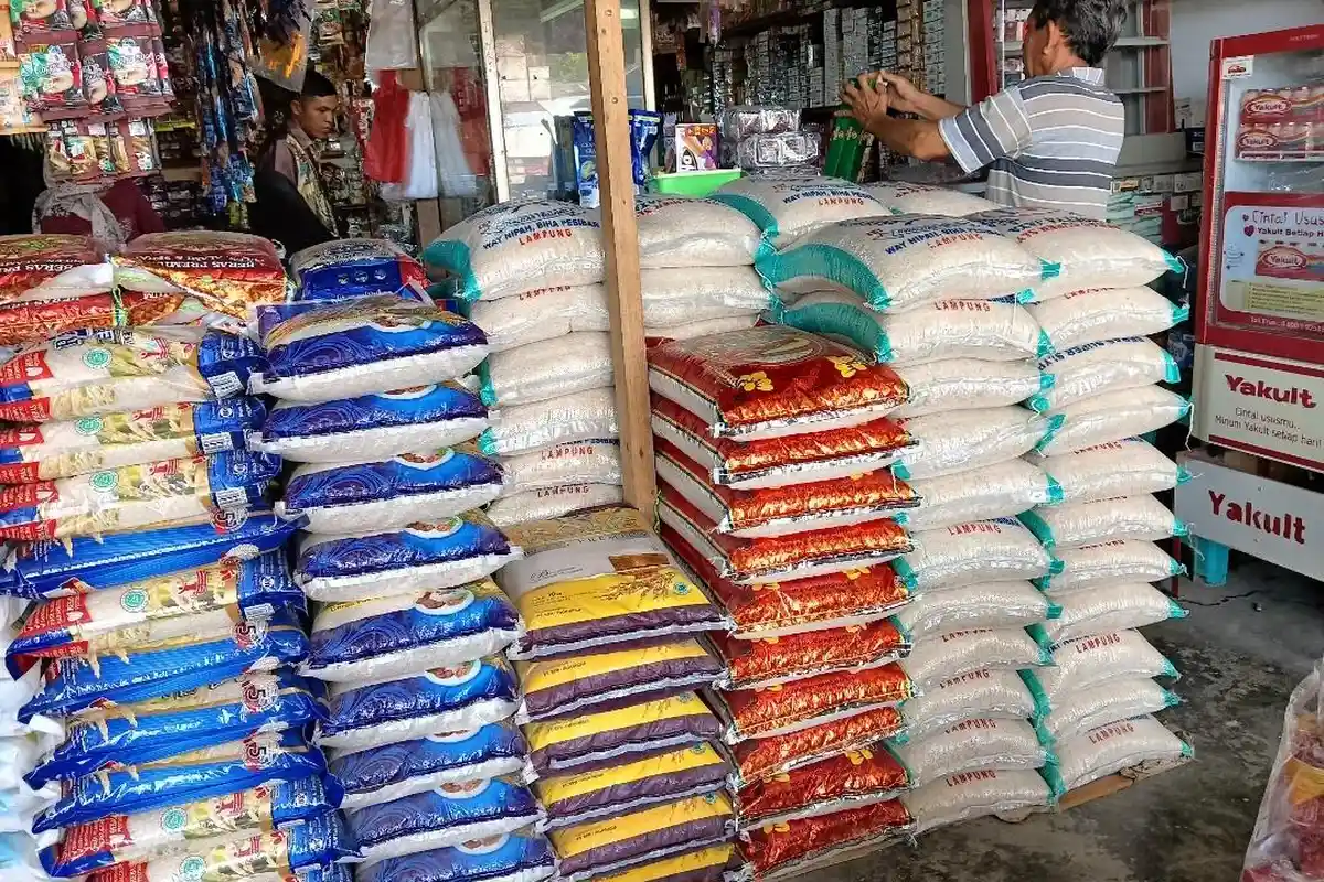 Harga Beras di Pesisir Barat Tembus Rp 15 Ribu per Kilo