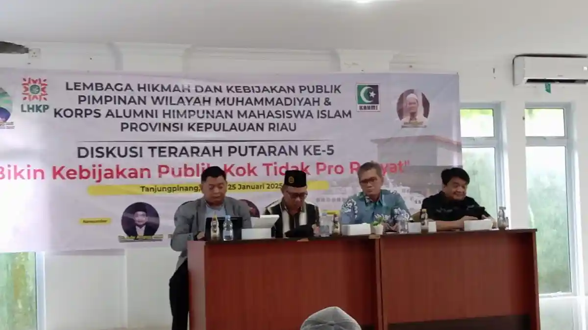 Muhammadiyah dan KAHMI Kepri Bahas Kenaikan Tarif Pass Pelabuhan Tanjungpinang, Soroti Transparansi