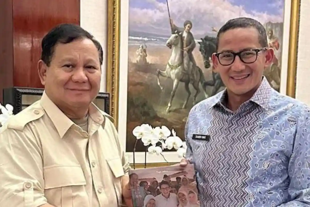 Usulan Sandiaga Uno Jadi Cawapres Ganjar Menguat, Potensi Jadi Rival Prabowo Bergantung ke Jokowi
