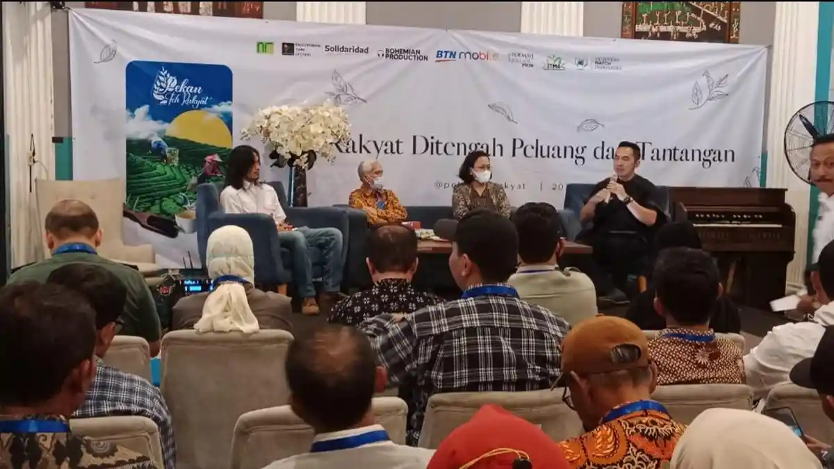 Pekan Teh Rakyat 2023, Dukung Petani Perluas Pasar Produk Teh Rakyat