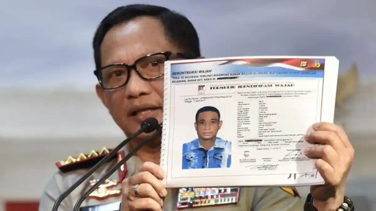 Ciri-ciri Penyiram Air Keras ke Muka Novel Baswedan: Rambut Keriting, Kulit Hitam, Badan Ramping
