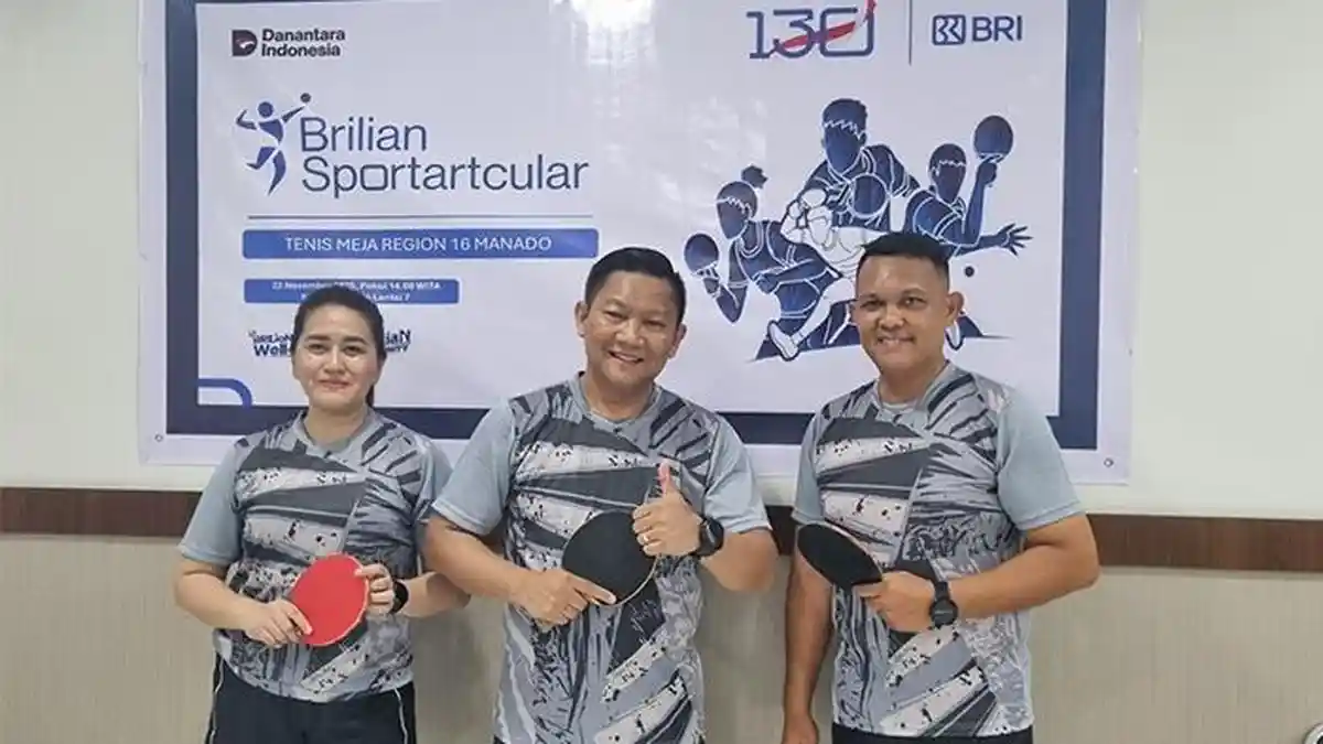 BRI Bitung Aktif Ambil Bagian dalam Gelaran Brilliant Sportartcular HUT ...