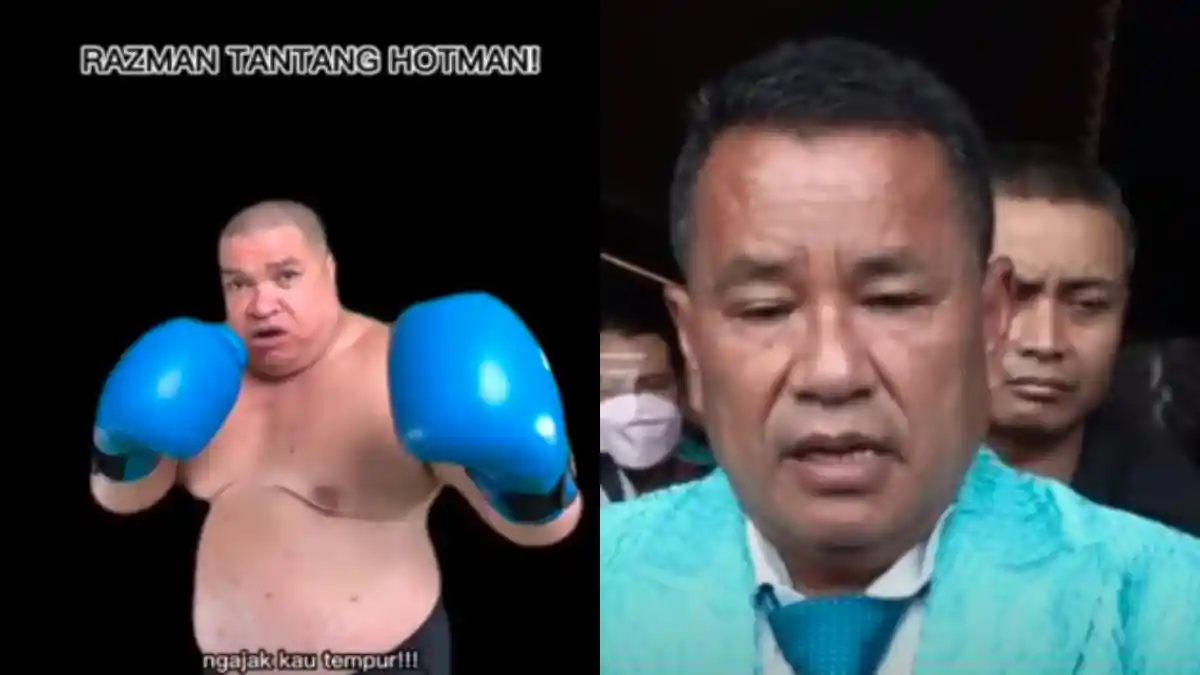 Teriak-teriak Ajak Hotman Paris Adu Tinju, Razman Nasution Janjikan Hadiah Mobil: Dia Turun Kelas