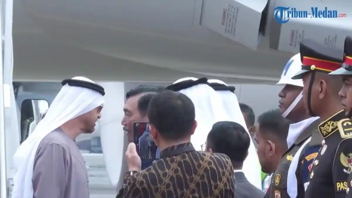 KETIKA Luhut Secara Khusus Sambut Langsung Tiga Orang Kuat Asia di Bali: Xi Jinping, Bin Salman, MBZ