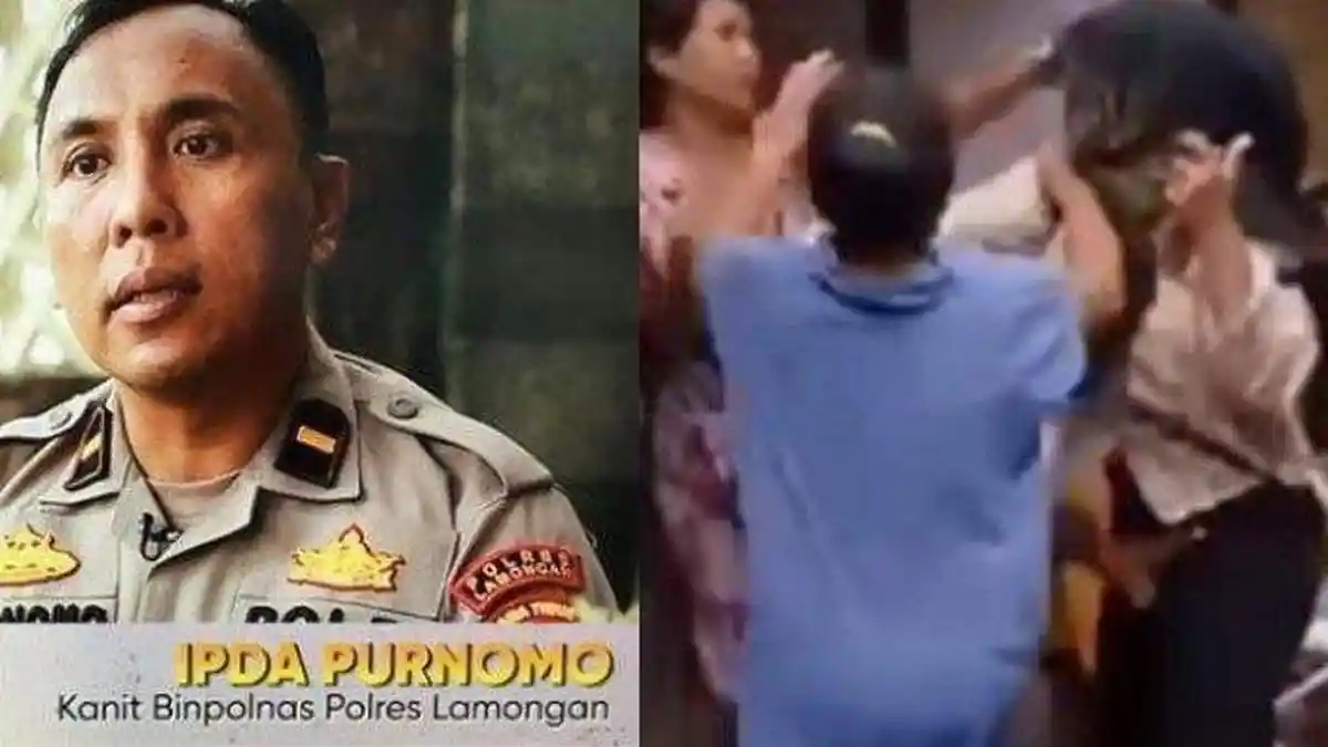 Ipda Purnomo Bantu Lunasi Utang Emak di Gresik Ngamuk Ditagih, Ternyata Influencer, Rawat 173 ODGJ